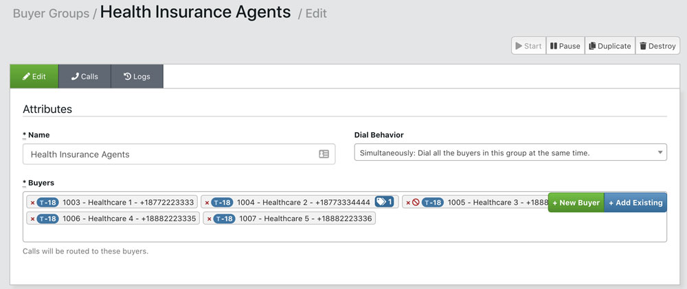 Simultaneously Dial Buyers With Press 1 to Win Call